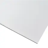 Plaque polypropylène alvéolaire Blanche 80x120cm 3mm – 600g/m² – Unité