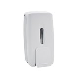 Distributeur de savon liquide mural professionnel ABS 800ml blanc