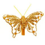 Papillons pailletés sur pince - Décors à suspendre