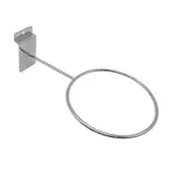 Support ballon pour panneau rainuré ø 15 x L 20 cm métal chromé - Porte ballon pour panneau rainuré