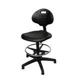 Siège de caisse avec repose-pieds