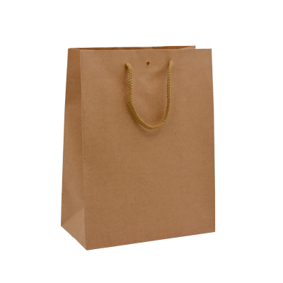 Sacs kraft Luxe - 25 + 13 x H 33 cm - par 10 - Sacs kraft luxe