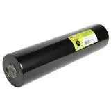 Chemin de table Spunbond non tissé prédécoupé - Tête à tête prédécoupé - Noir - Rouleau de 40 cm x 24 m