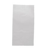 Sacs SOS kraft blanc 19+12x36 cm – Paquet de 250 – Papier 75 g/m²