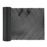 Papier de calage alvéolé Nid d'abeille noir, 50 cm x 30 m