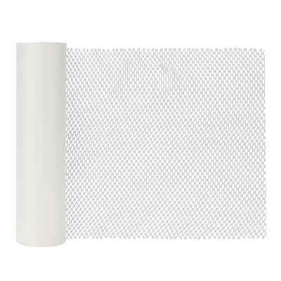 Papier de calage alvéolé Nid d'abeille blanc, 50 cm x 30 m - Kraft, carton ondulé