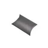 Boîte berlingot kraft noir 7 x 7 x 3 cm – Paquet de 100