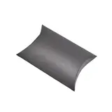 Boîte berlingot kraft noir 11 x 9 x 3 cm – Paquet de 100