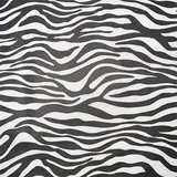 Papier de soie imprimé zèbre 50x70cm 17g/m² – Paquet de 120 feuilles