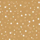 Papier cadeau kraft brun étoiles blanches 70 cm x 50 m 80 g/m² – Le rouleau
