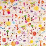 Papier cadeau Kid - Multicolore - 70 cm x 100 m - Le rouleau