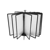 Pupitre rotatif 20 protège-documents à poser