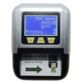 Compteur de billets Euros et détecteur de faux - sur secteur