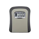 Boîte à clés murale sécurisée à code 4 chiffres - Alliage Aluminium