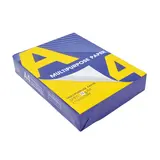 Papier blanc A4 économique 75g – Carton de 5 ramettes