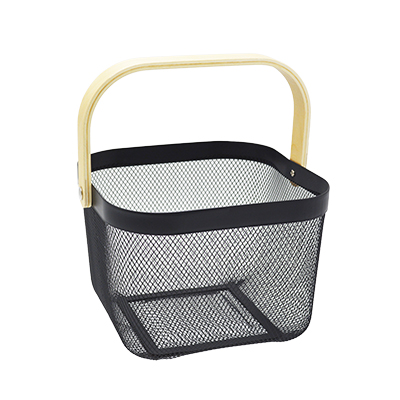 Panier libre-service métal mesh carré 8 litres