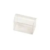 Ballotin transparent 10 x 7 x 7,5 cm PVC - Ballotin chocolats vide - Lot de 10