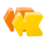 Flèches indélébiles 2 faces - taille 1