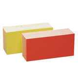 Feuilles fluo 2 faces - taille 1