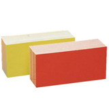 Feuilles fluo 2 faces - taille 2