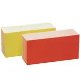 Feuilles fluo 2 faces - taille 2