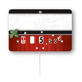 Étiquette PVC traiteur, à roulettes