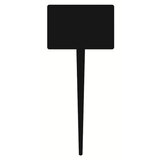 Étiquettes pique ardoise rectangle