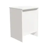 Comptoir d'accueil blanc craie 60 x 52 x 88 cm