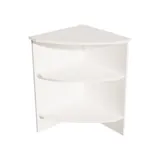 Comptoir d'angle blanc craie 52 x 52 x 88 cm