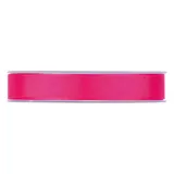 Ruban gros grain rose fuchsia 15 mm x 20 m coton - Ruban emballage cadeau