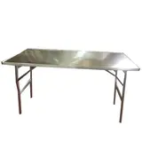 Table pliante marché aluminium 150 x 80 x 80 cm - Table de marché