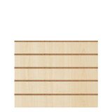 Panneau rainuré Érable, entraxe 15 cm