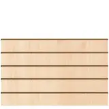 Panneau rainuré Érable, entraxe 15 cm