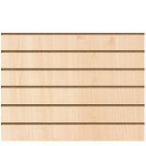 Panneau rainuré Érable, entraxe 15 cm