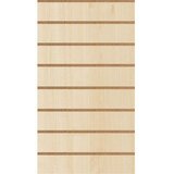 Panneau rainuré Érable, entraxe 15 cm