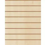 Panneau rainuré Érable, entraxe 15 cm