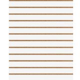Panneau rainuré Blanc Craie, entraxe 10 cm - Ligne Crémawall