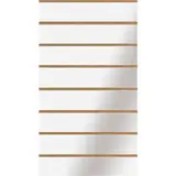 Panneau rainuré Blanc Craie, entraxe 15 cm