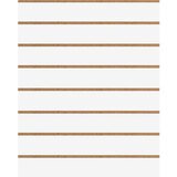 Panneau rainuré Blanc Craie, entraxe 15 cm