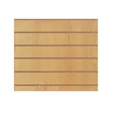 Panneau rainuré Hêtre Naturel, entraxe 15 cm