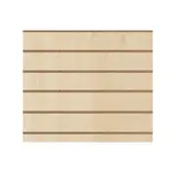 Panneau rainuré Érable, entraxe 15 cm