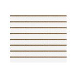 Panneau rainuré Blanc craie, entraxe 10 cm