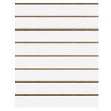 Panneau rainuré Blanc craie, entraxe 15 cm