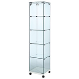 Vitrine  - Vitrines tablettes fixes