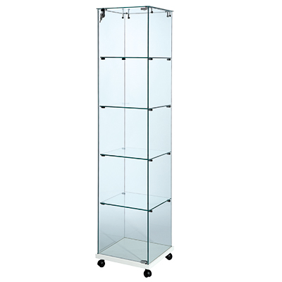 Vitrine  - Vitrines tablettes fixes