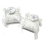 Mini coussin aromatisé pour alliances