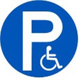 Disque Parking PMR - Plaques PVC