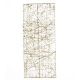 Rectangle pailleté à suspendre - Fonds de vitrine Noël