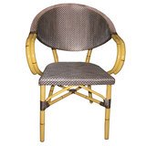 Chaise imitation bambou - Chaises de terrasse