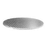 Plateau de table rond inox brossé ø 60  cm